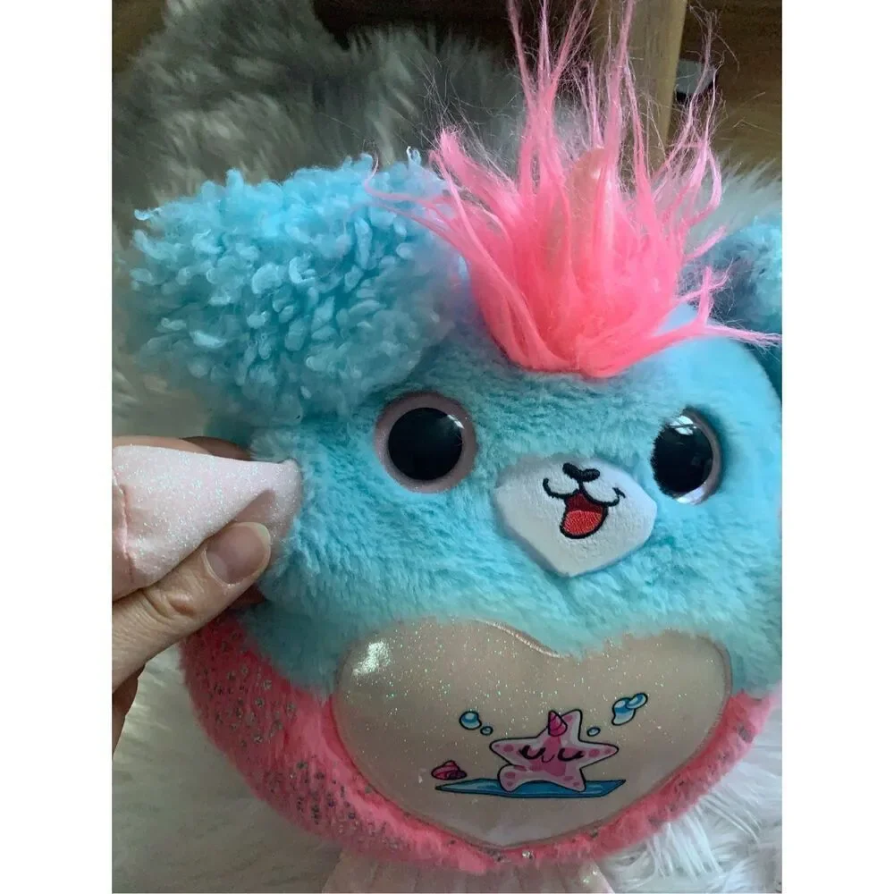 Mermaidcorn Plush Toy with 35 Surprises Magic Egg Water Globe Glitter Tail